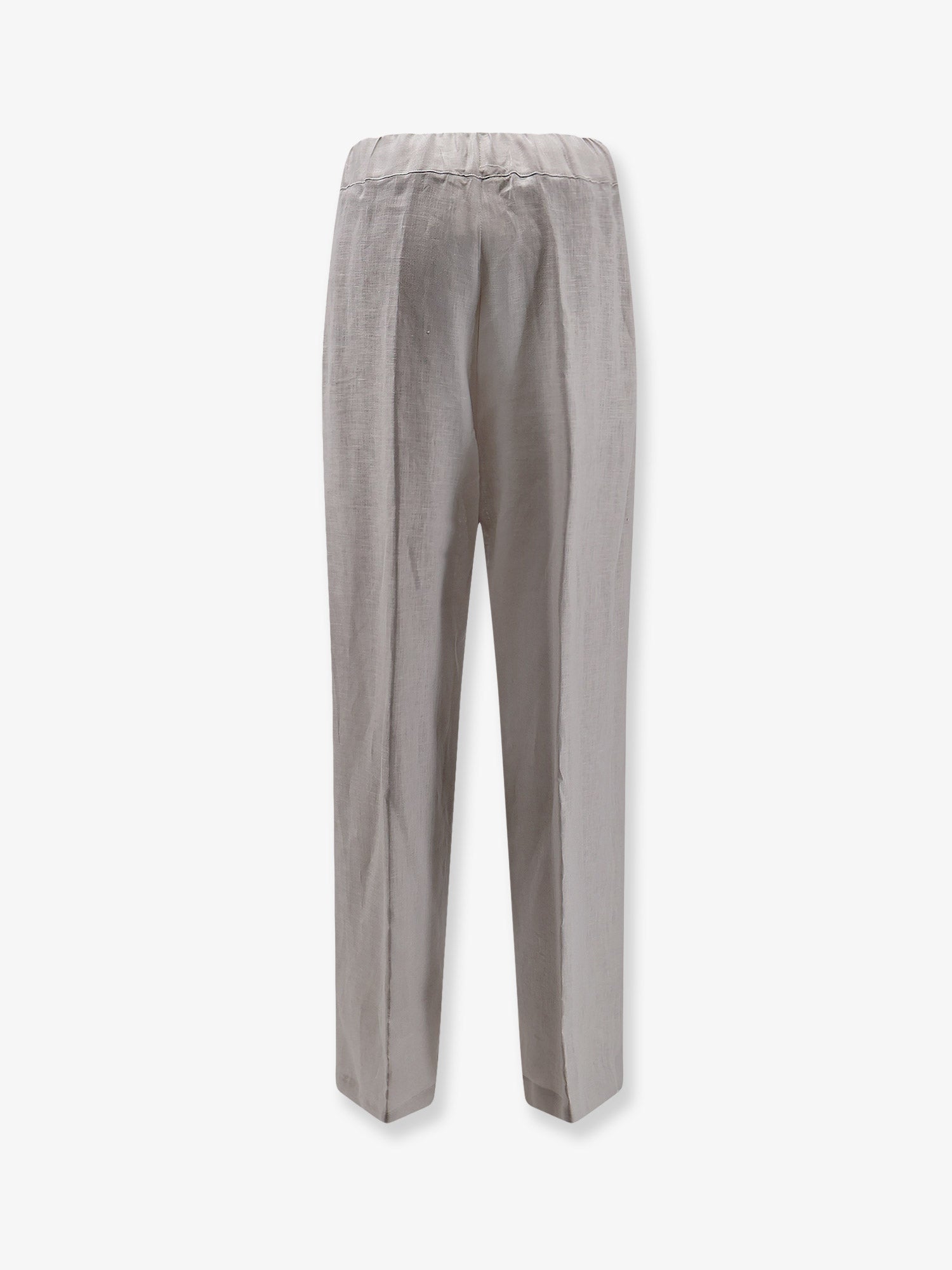 SEMICOUTURE Linen trousers, view 2