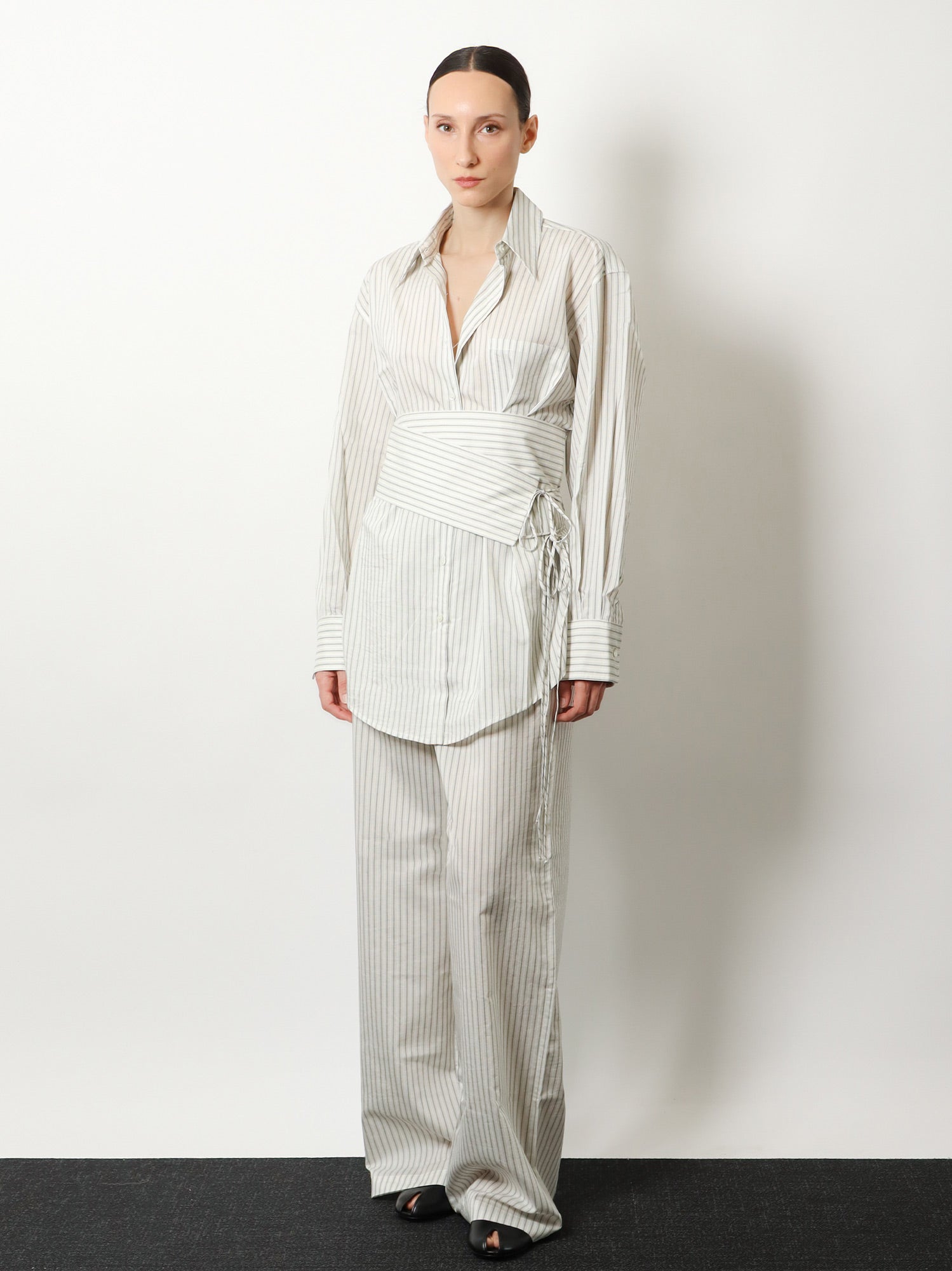 ROHE Silk and cotton blend shirt, view 2