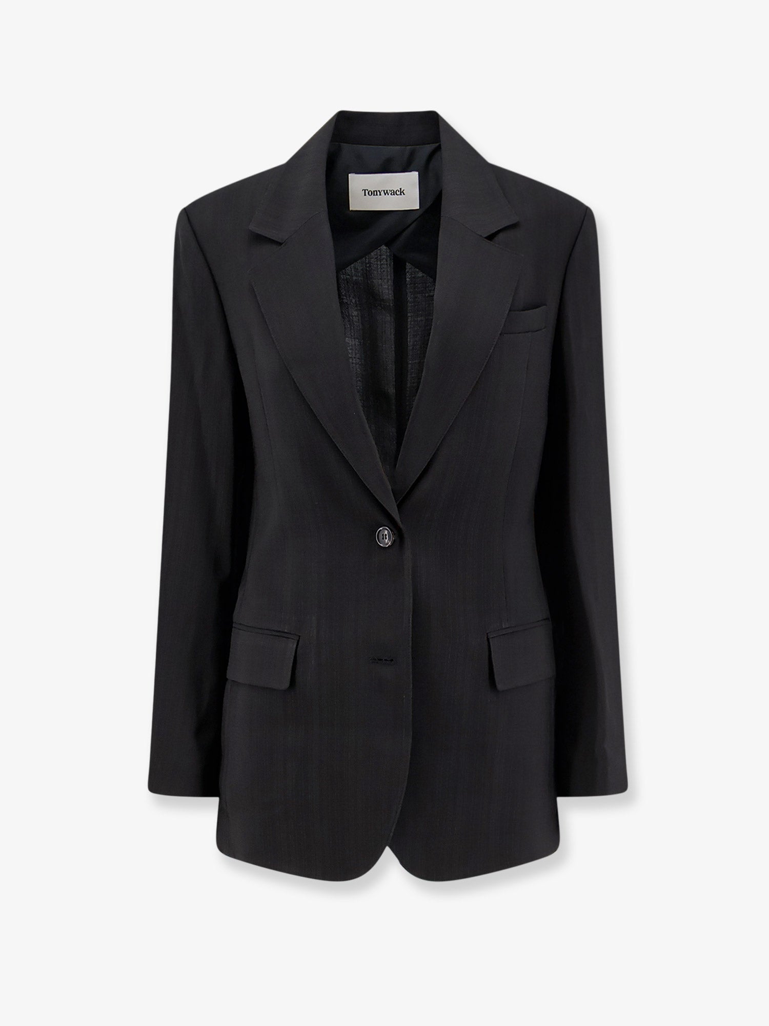 TONYWACK Airy Tailored rayon blazer