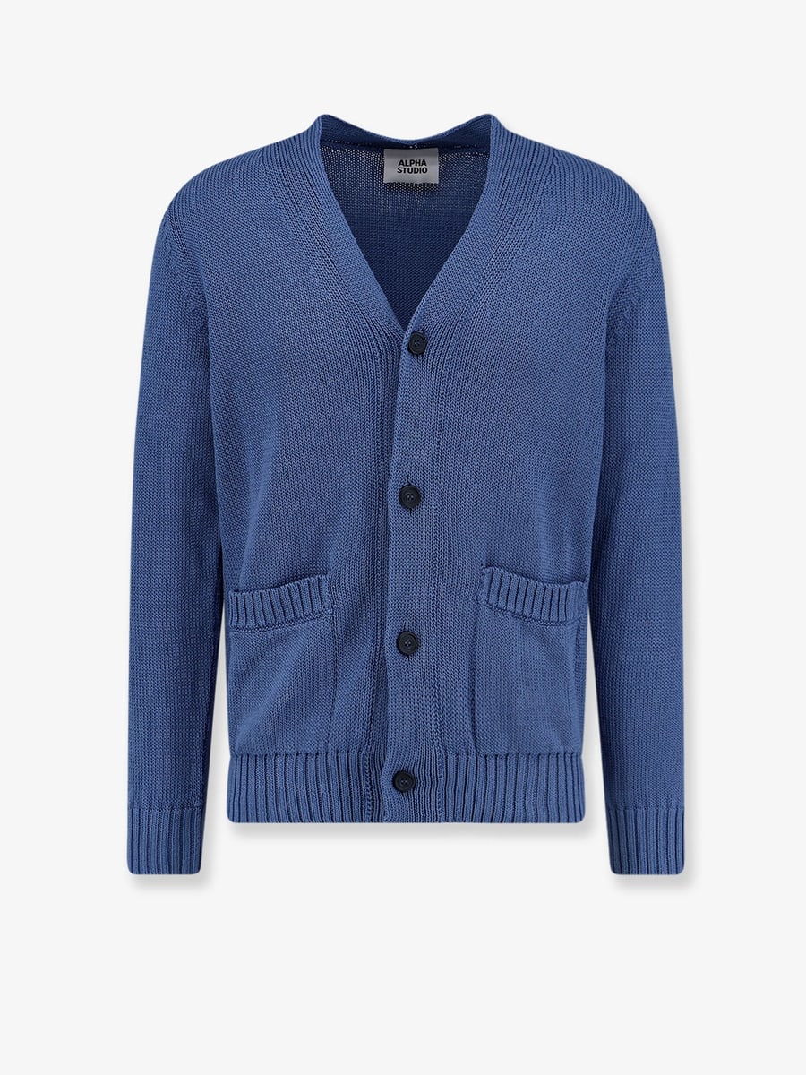 ALPHA-STUDIO Cotton cardigan