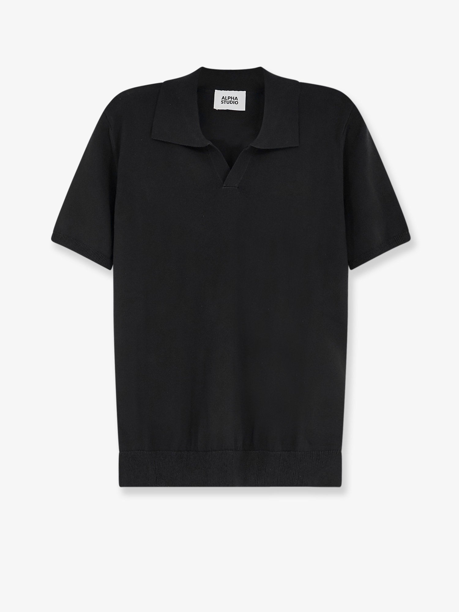 ALPHA-STUDIO Cotton polo shirt