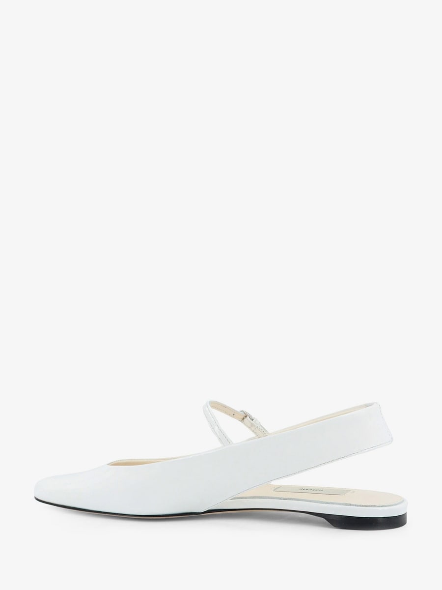 Toteme Leather ballet flats, view 3