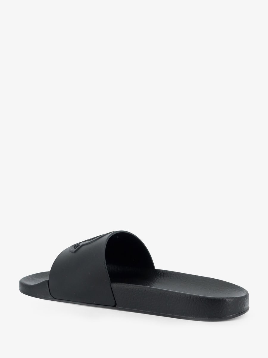 Moncler Basile rubber sandals, view 3