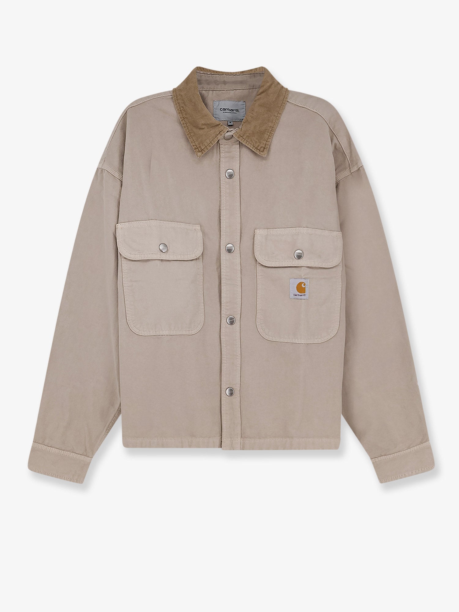 Carhartt WIP Prescott canvas jacket with front logo patch