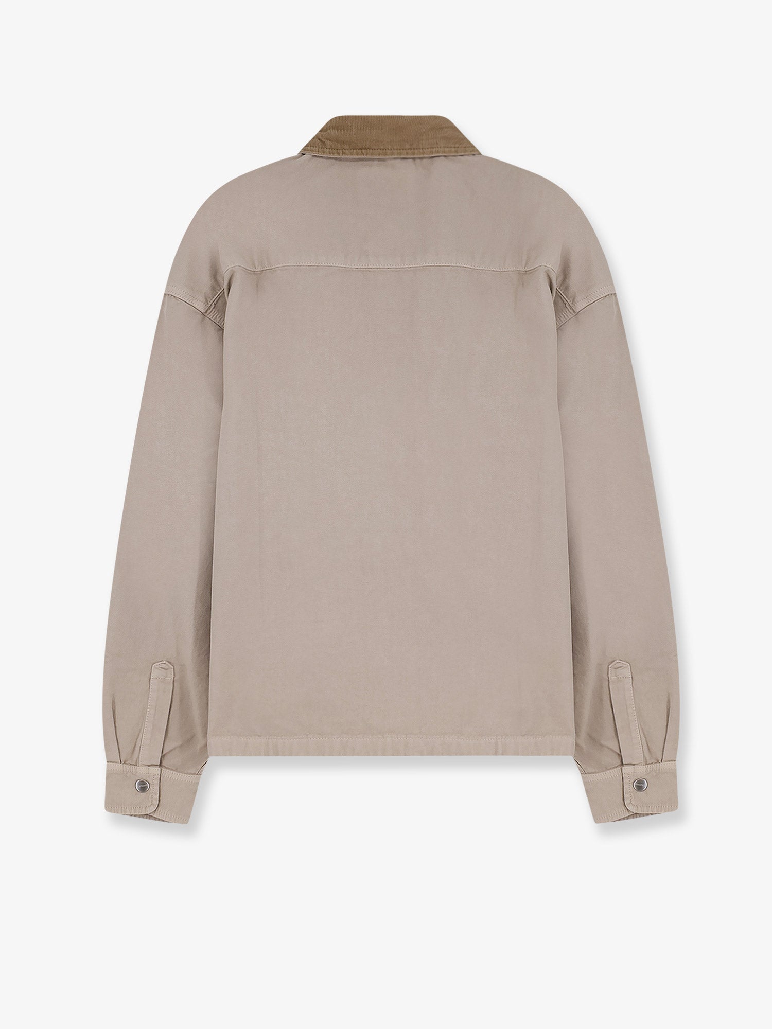 Carhartt WIP Prescott canvas jacket with front logo patch, view 2