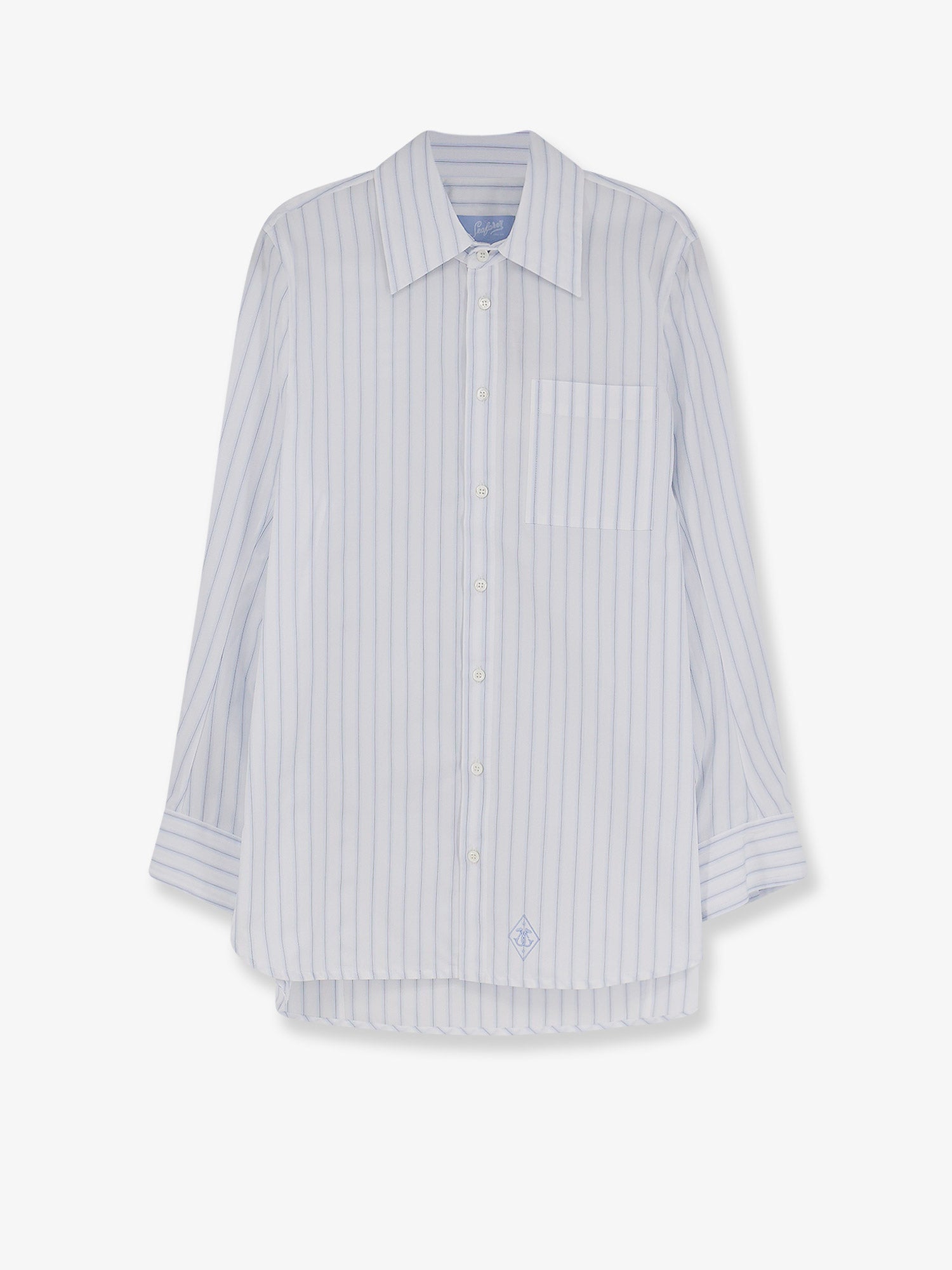 SEAFARER Tara striped cotton shirt