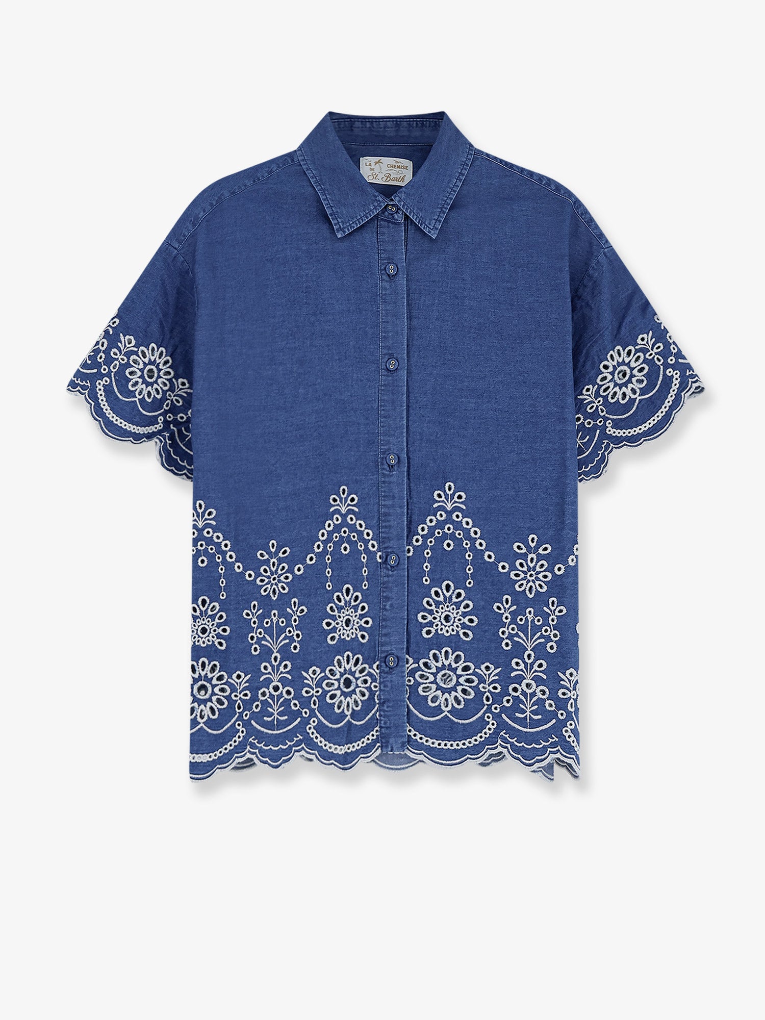 MC2 SAINT BARTH Clementine cotton shirt