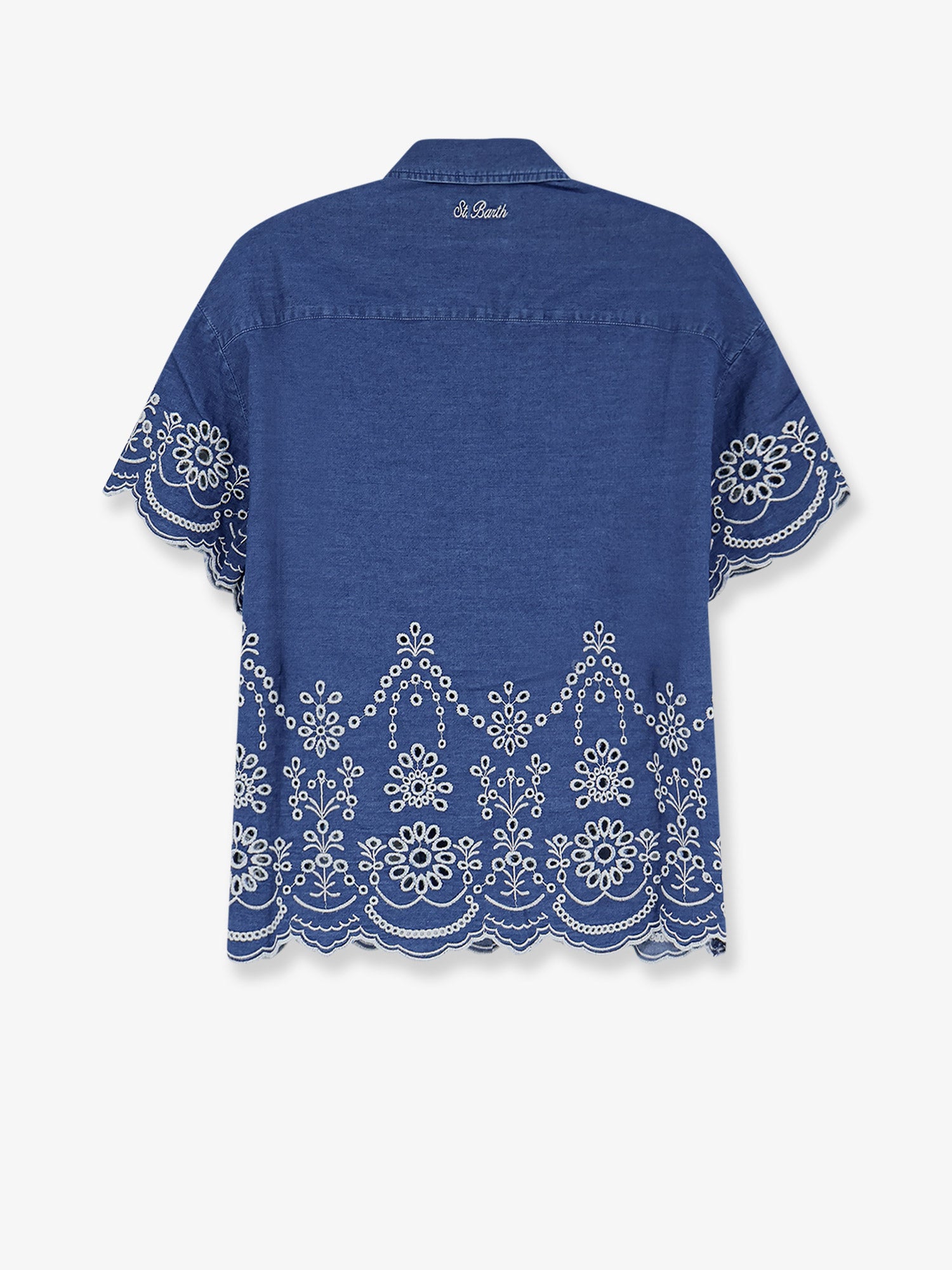 MC2 SAINT BARTH Clementine cotton shirt, view 2
