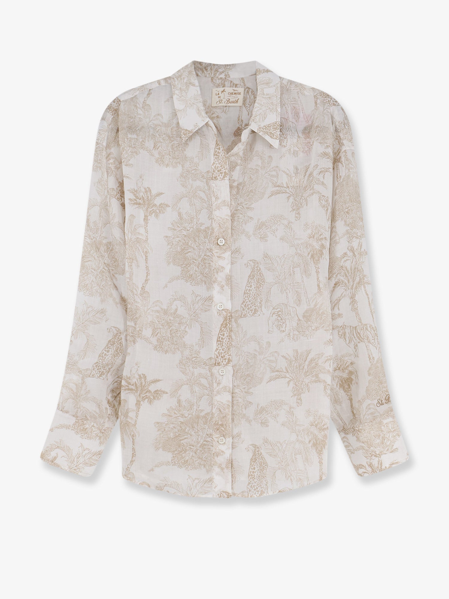 MC2 SAINT BARTH Cristal ramie shirt