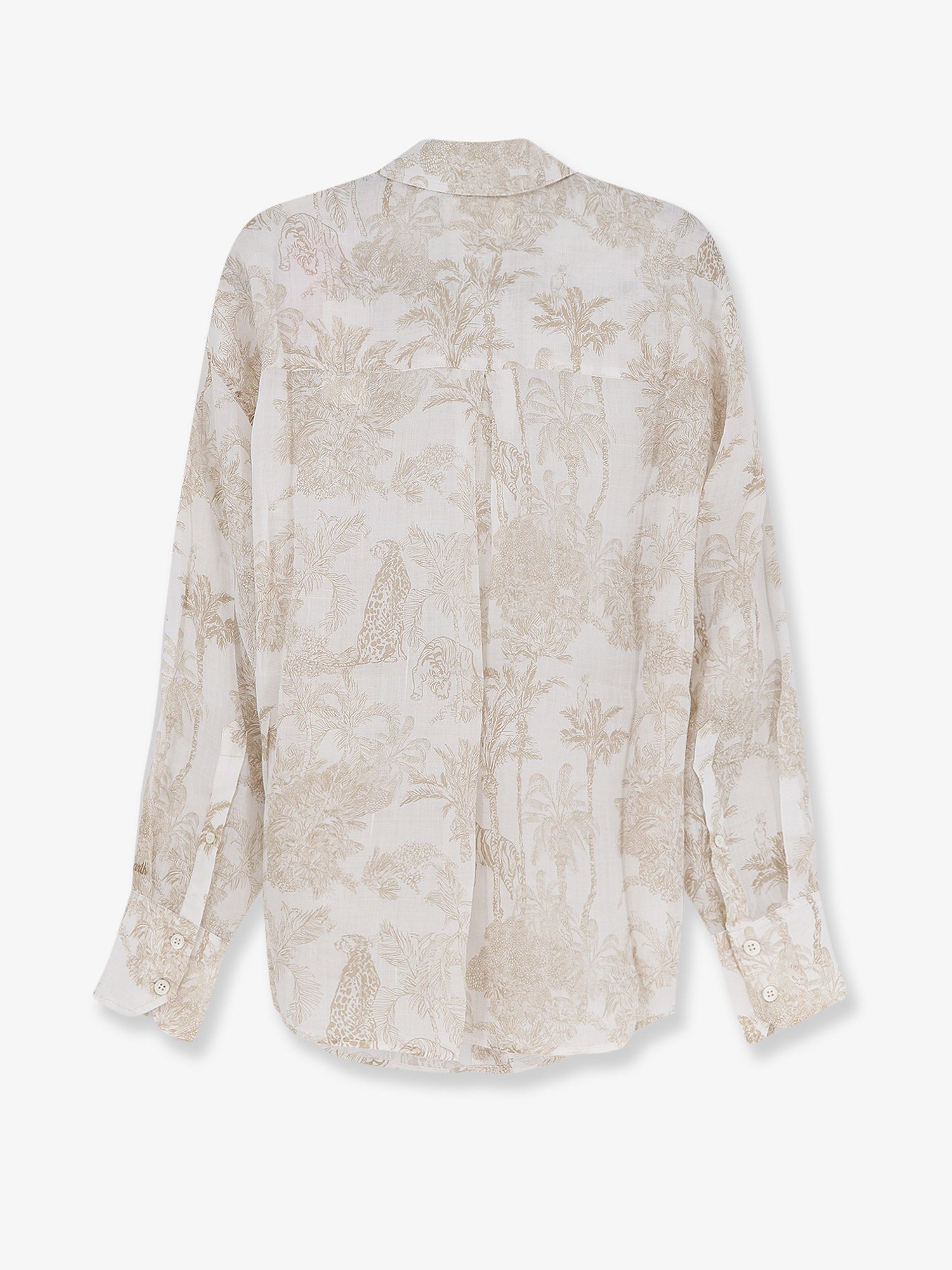MC2 SAINT BARTH Cristal ramie shirt, view 2