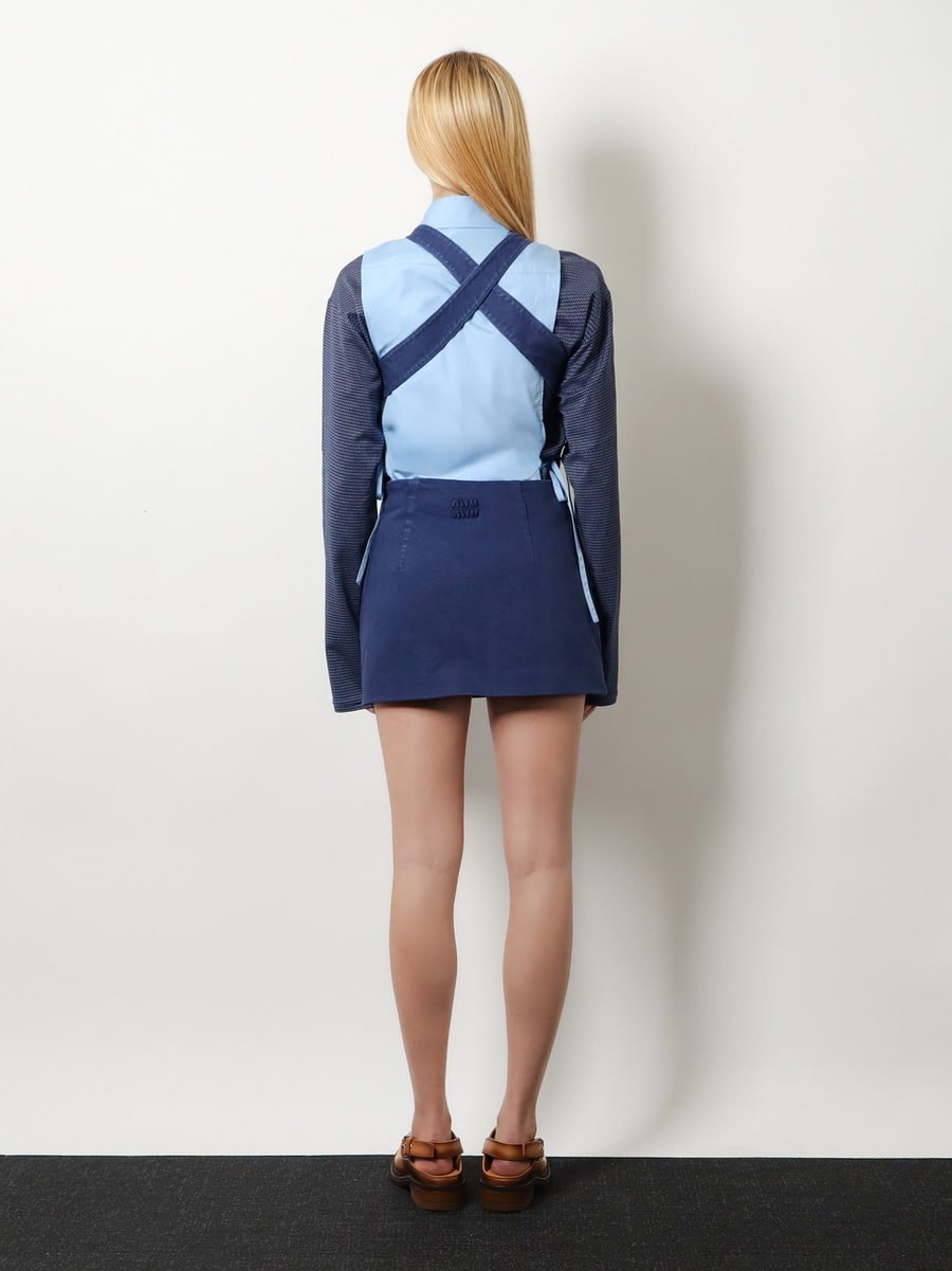Miu Miu Mini denim dress, view 3