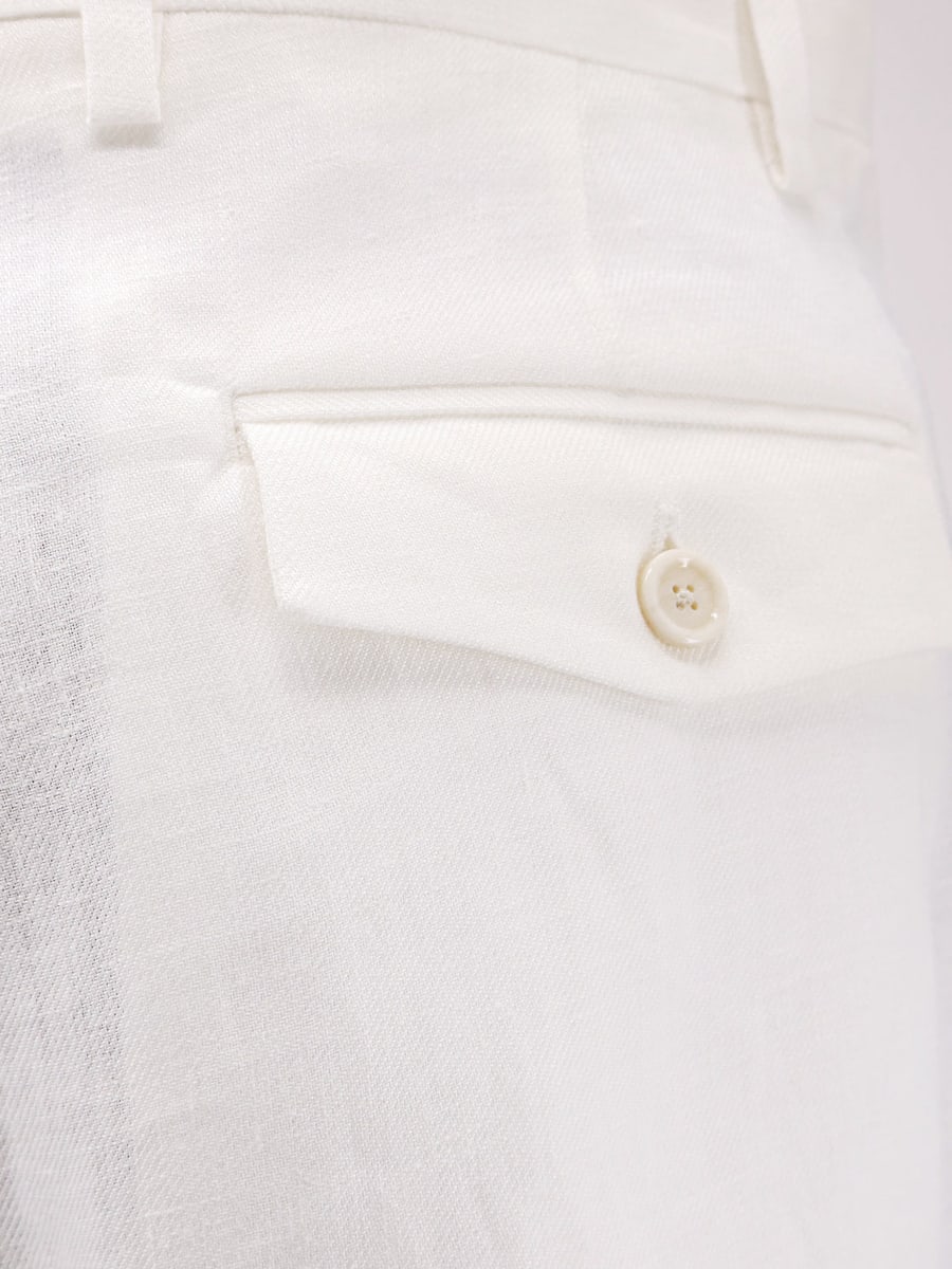 LARDINI Linen shorts, view 5
