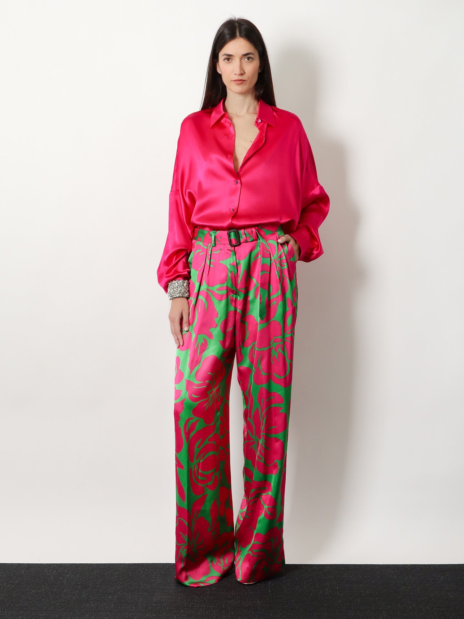 Dries Van Noten Casia silk shirt, view 2