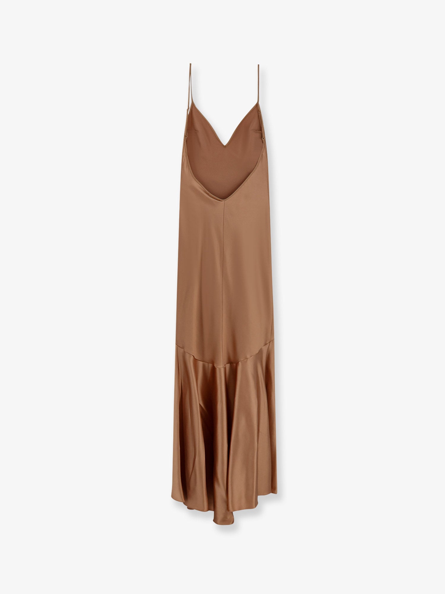 Elisabetta Franchi Daily satin long dress, view 2