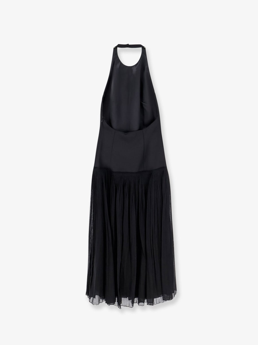 ROHE Pleated long dress, view 4