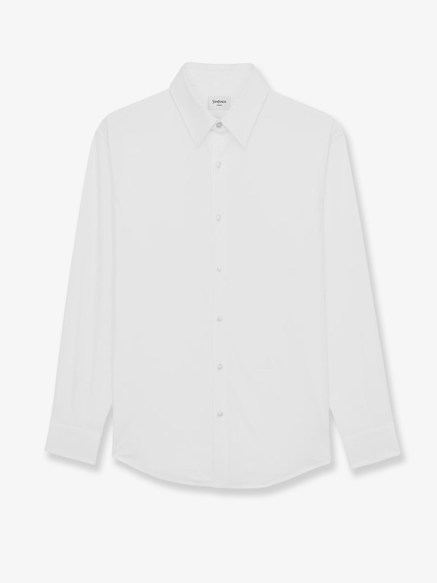 Saint Laurent Cassandre stretch cotton shirt