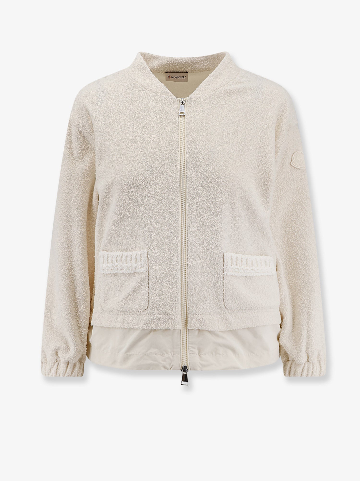 Moncler Bouclé nylon jacket