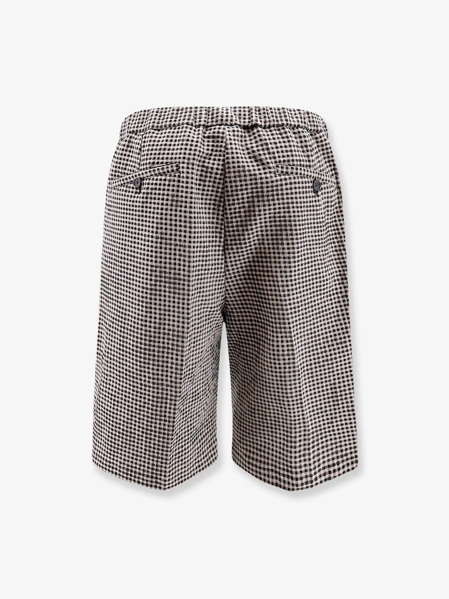 HEVO Torre Lapillo checked shorts, view 2