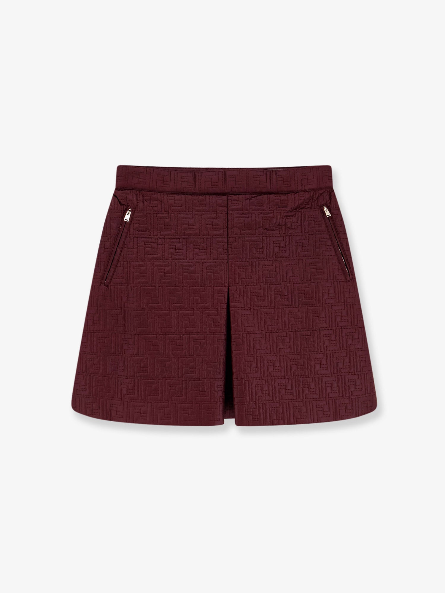Fendi Quilted nylon mini skirt
