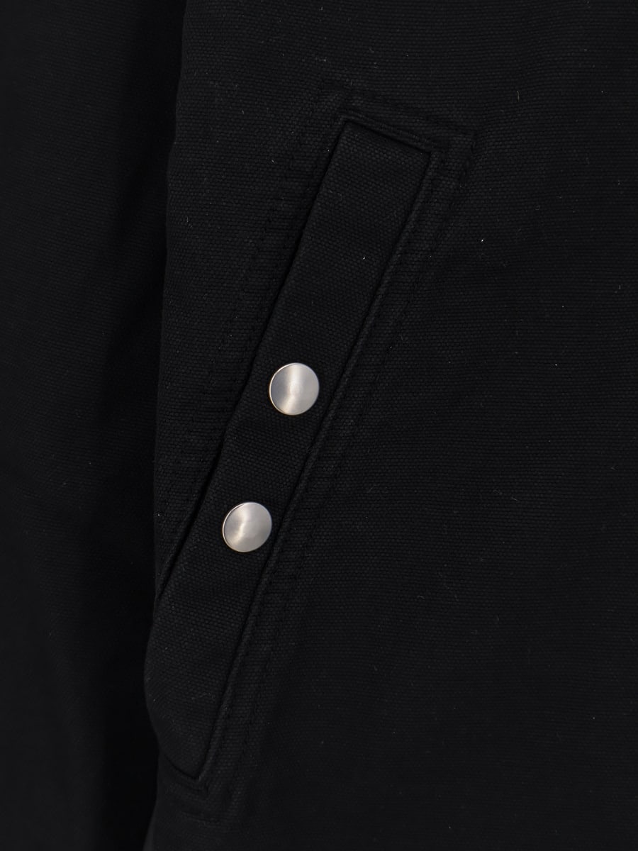DRKSHDW Black denim jacket, view 3