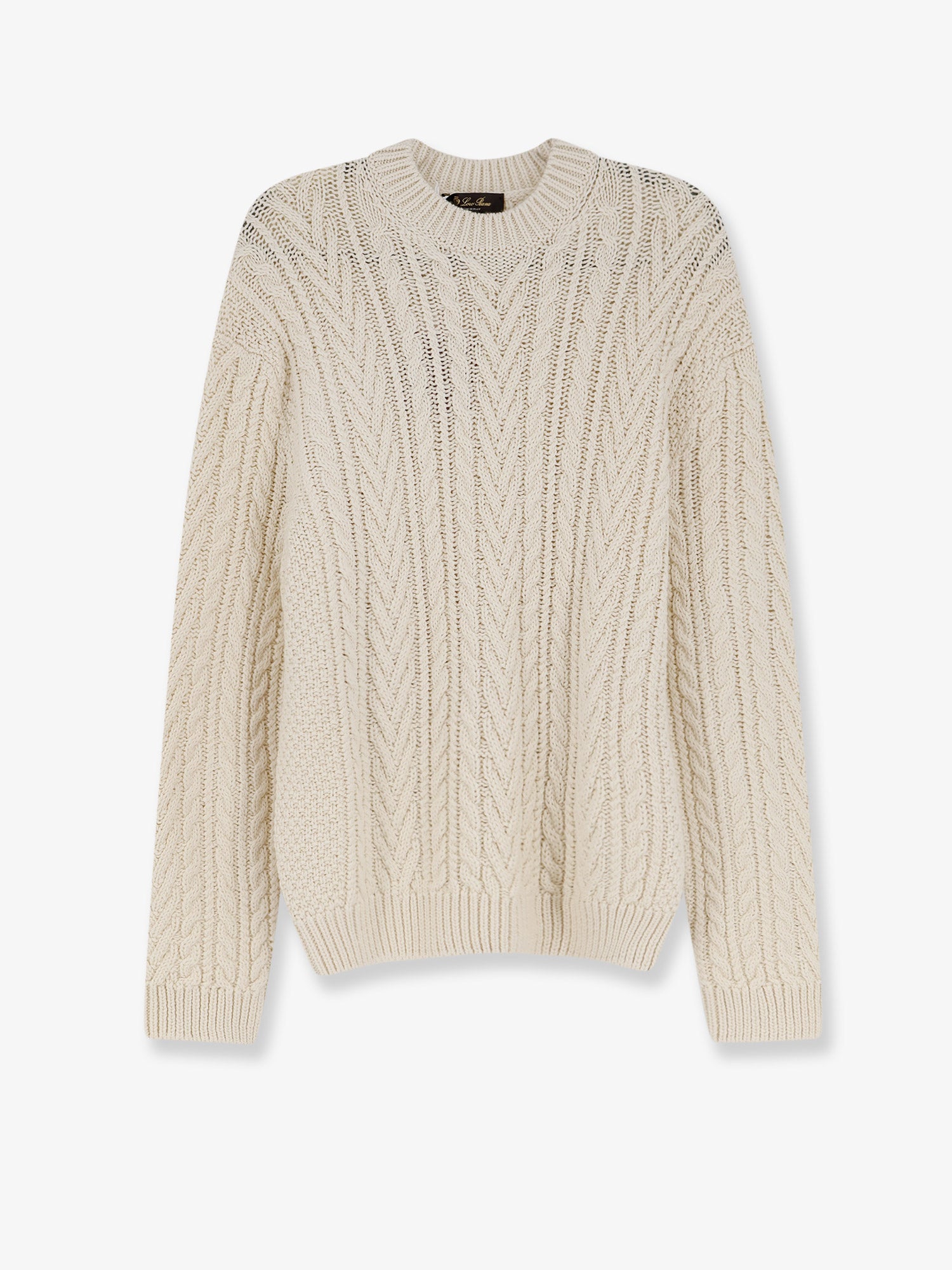 LORO PIANA Schooner sweater in cashmere and abaca blend