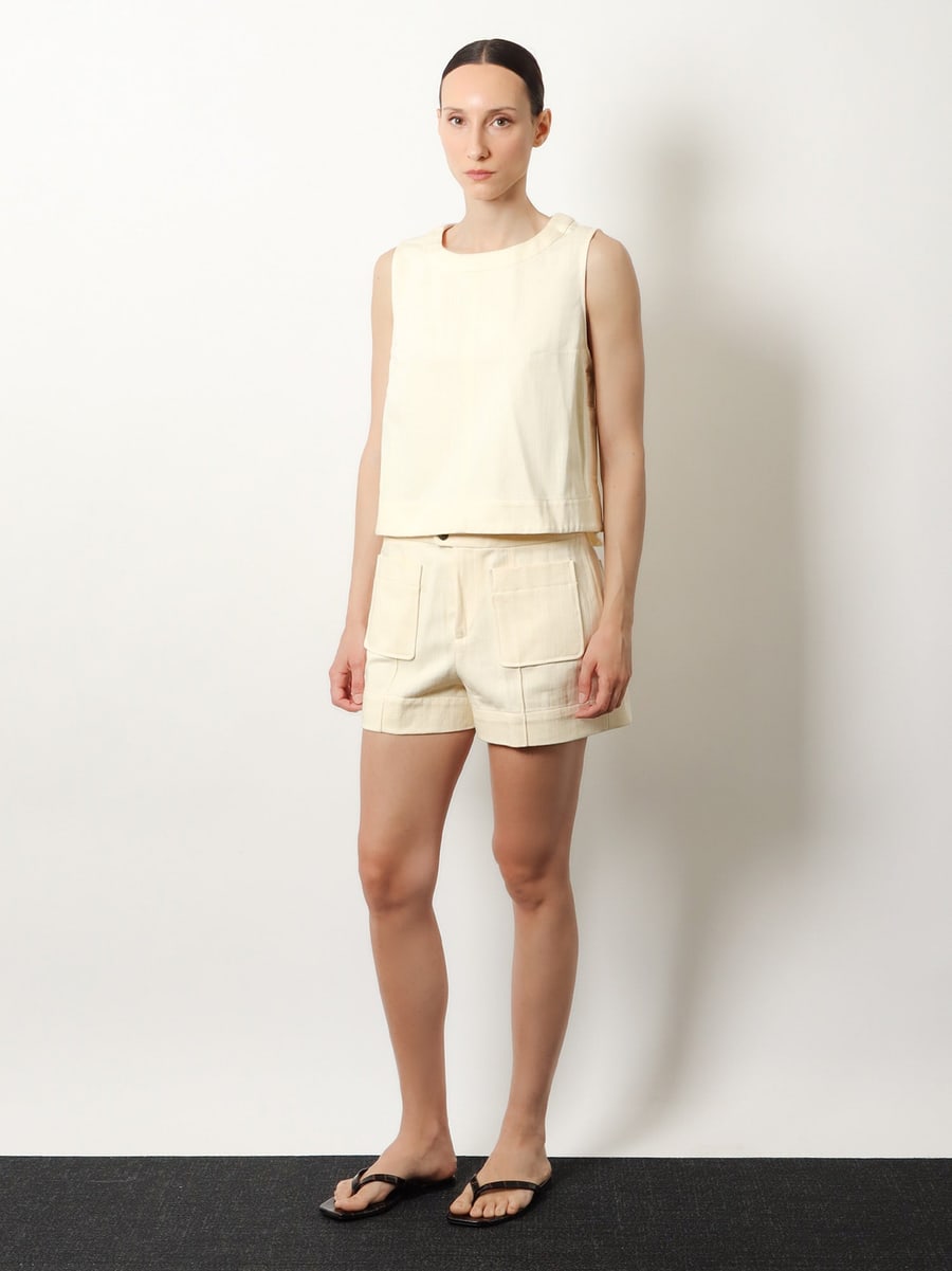 SOEUR Hover cotton shorts, view 2