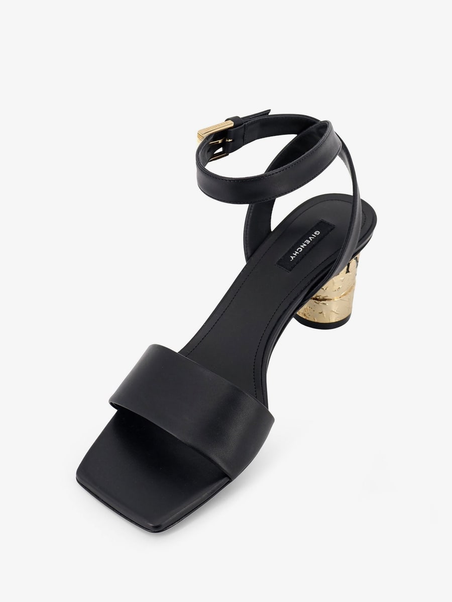 Givenchy Tape leather heeled sandals, view 4