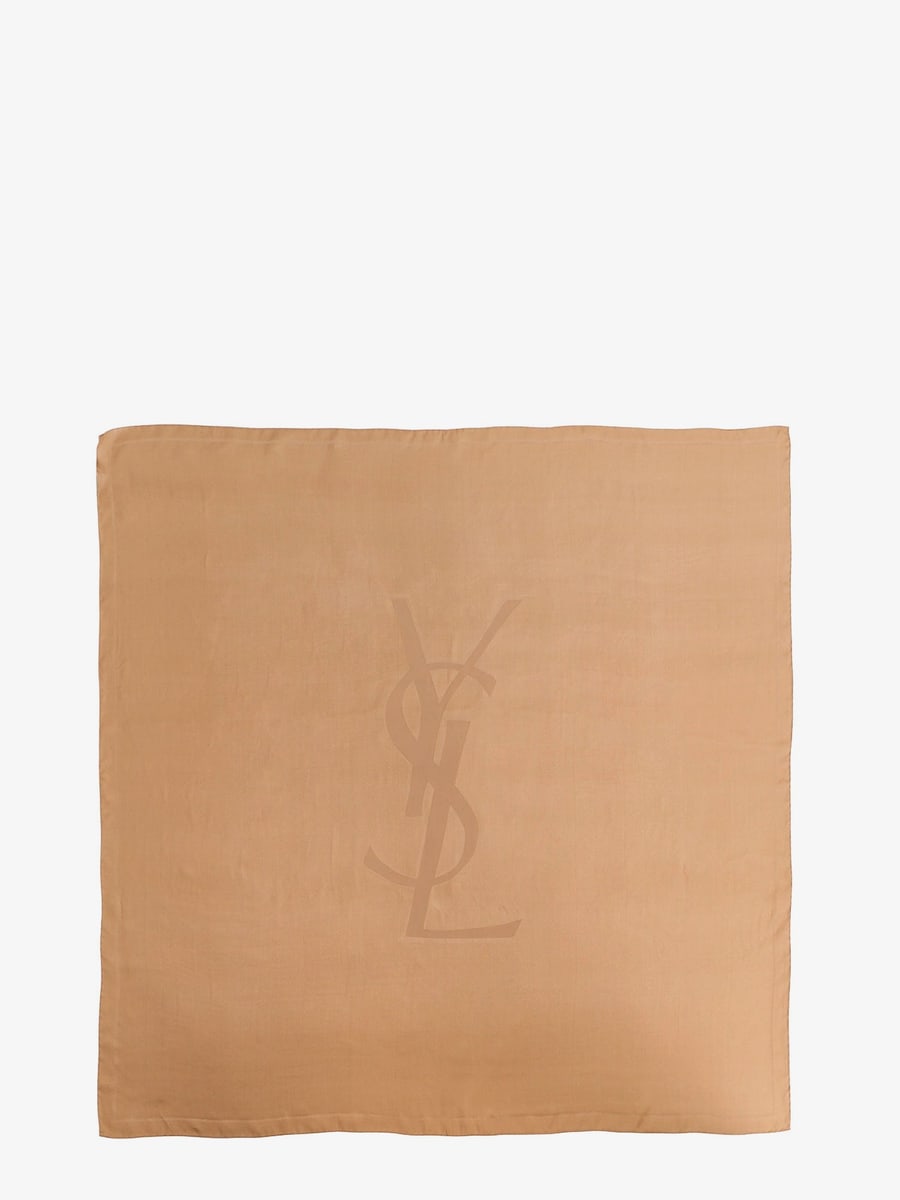 Saint Laurent Cassandre silk scarf
