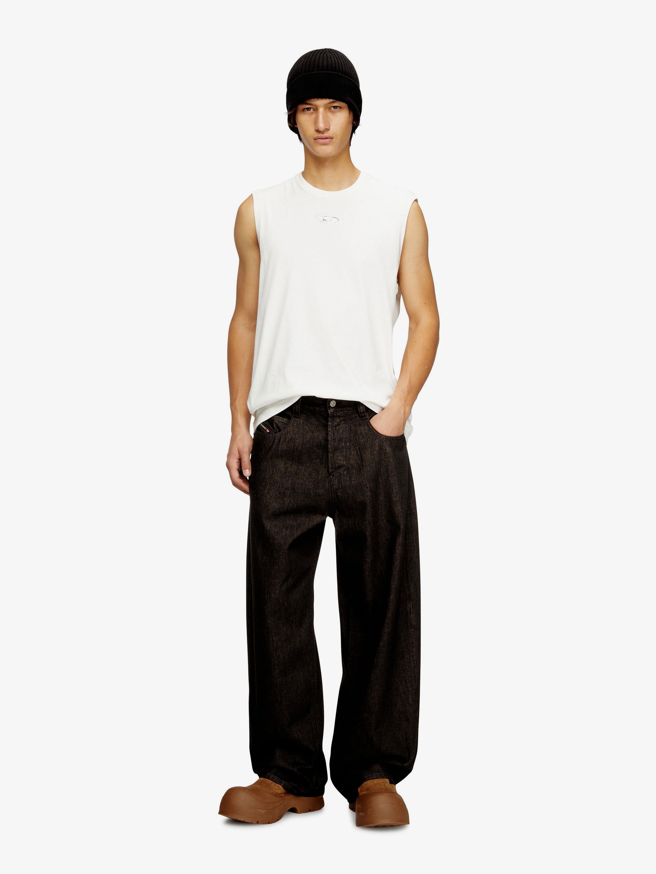 Diesel 1997 D-ENIM-M black denim trousers, view 2