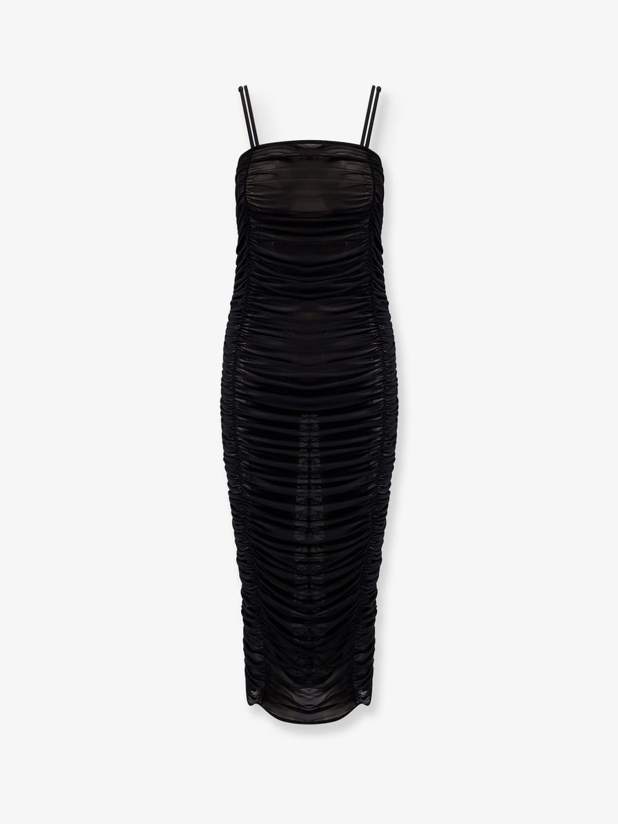 ACTUALEE Nylon draped dress