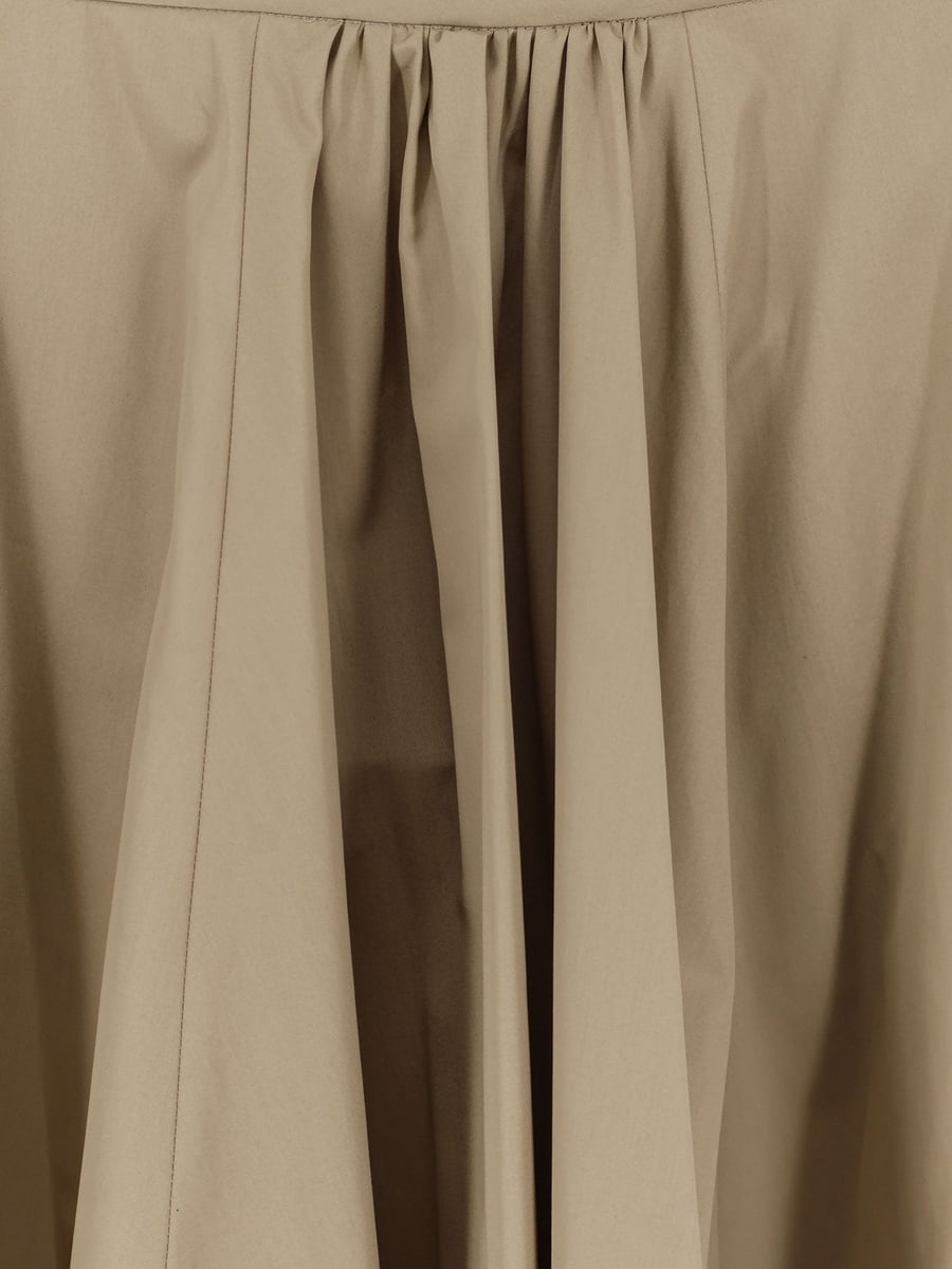 ASPESI Cotton long skirt, view 3