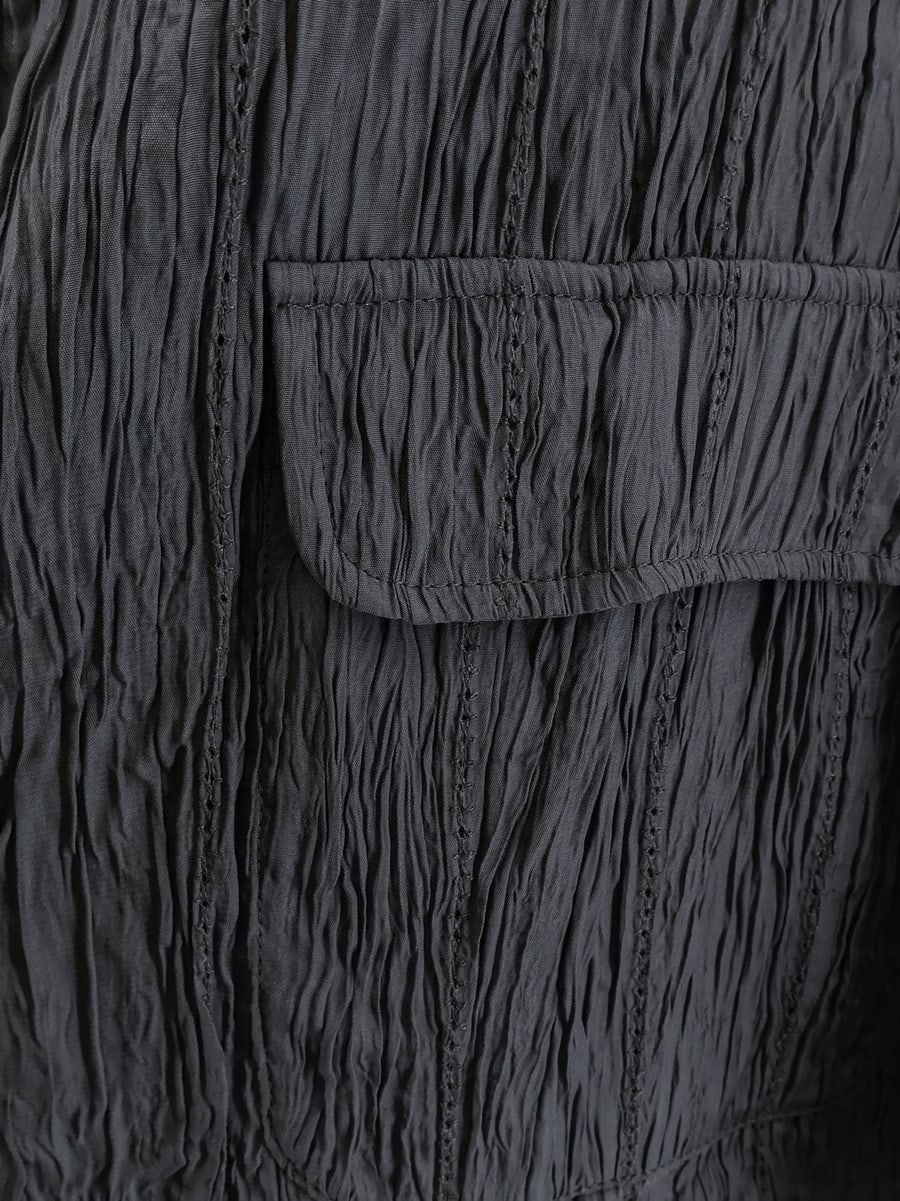 ALYSI Wrinkled Blazer, view 3