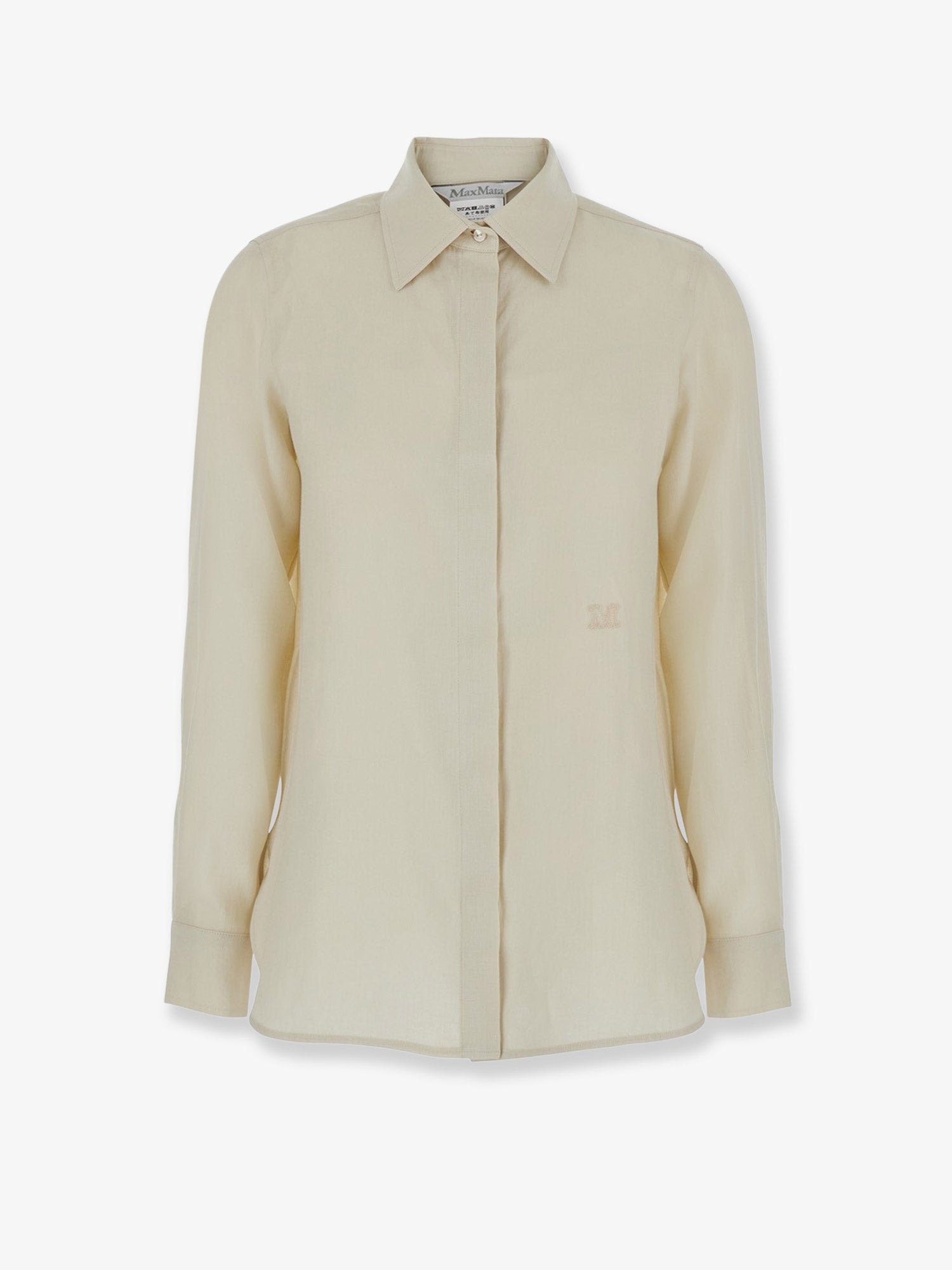 Max Mara Mxmfalasco "Vissuto" linen shirt