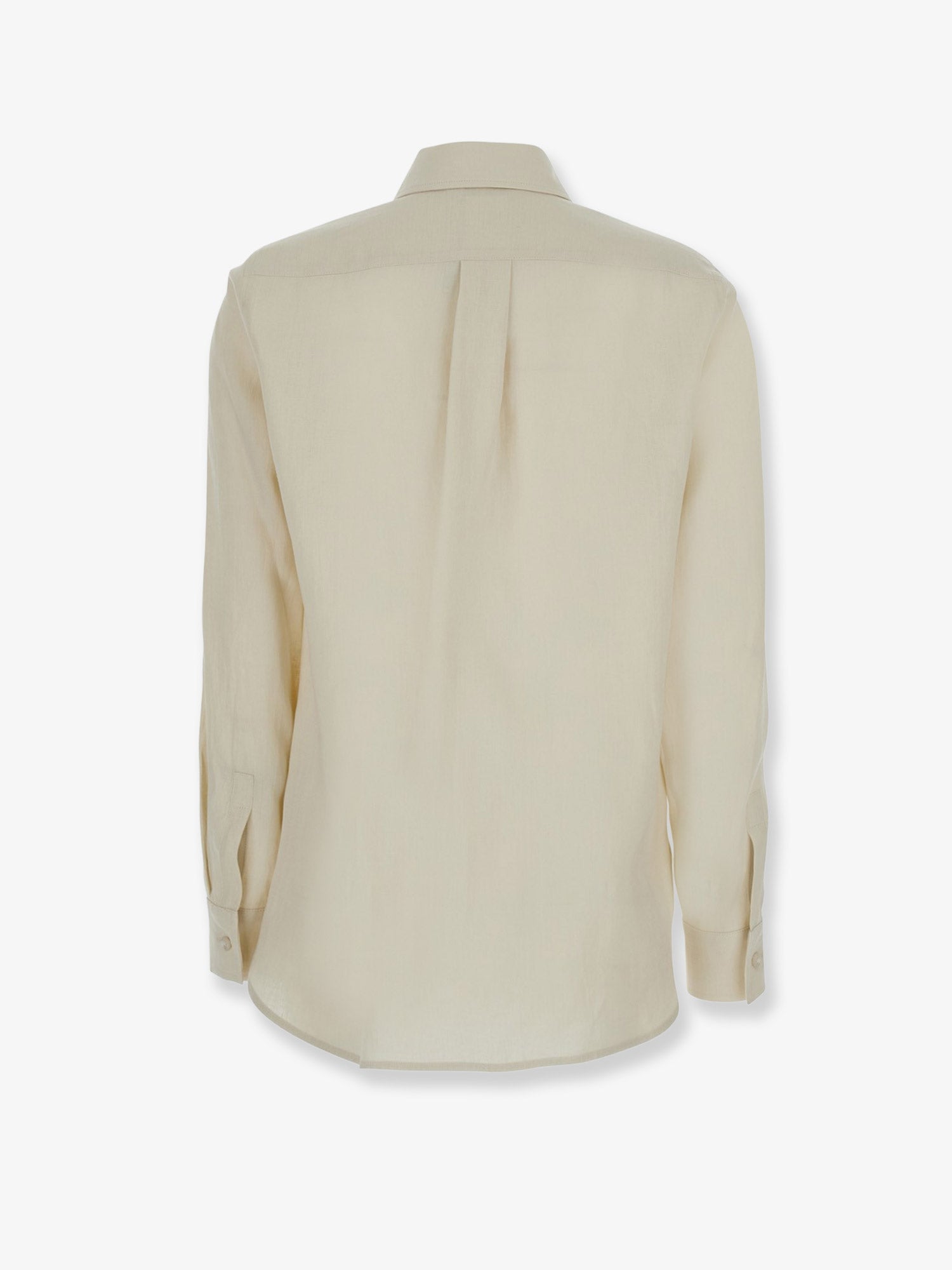 Max Mara Mxmfalasco "Vissuto" linen shirt, view 2