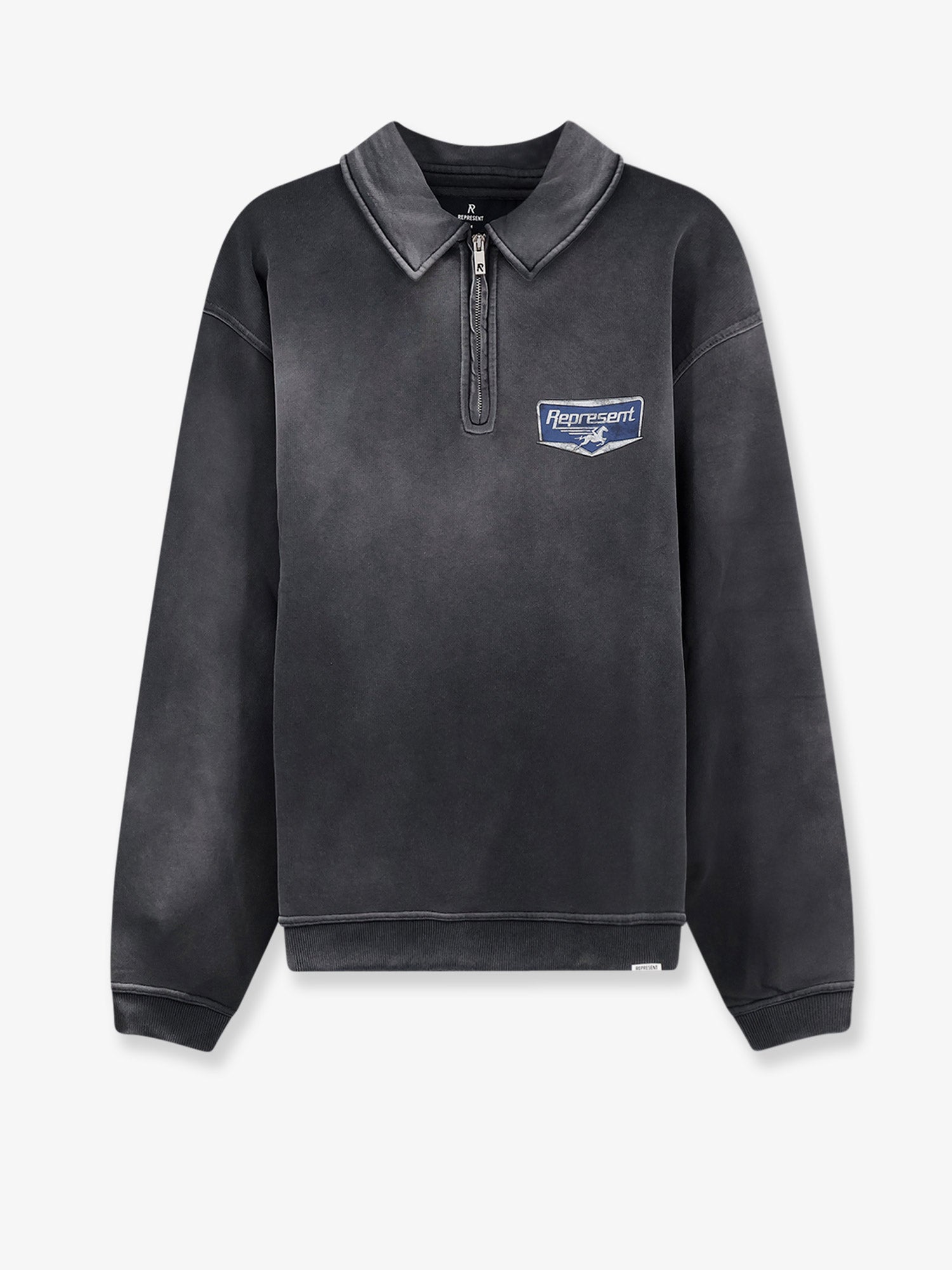REPRESENT Cotton sweatshirt with front logo print