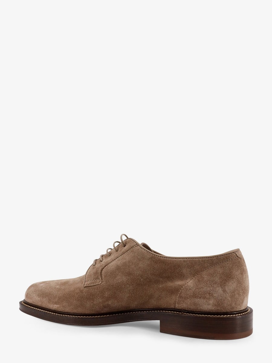Brunello Cucinelli Suede lace-up, view 3