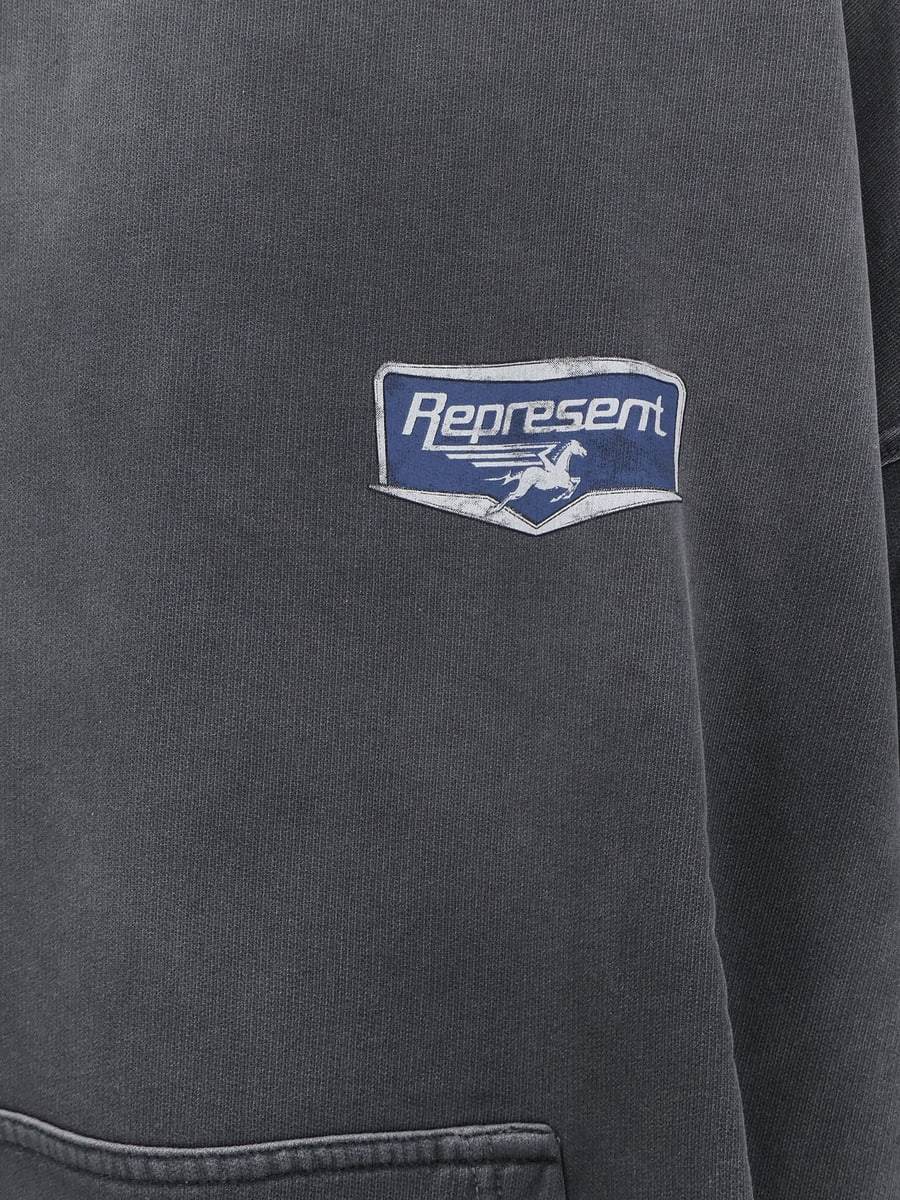 REPRESENT Cotton sweatshirt, view 3