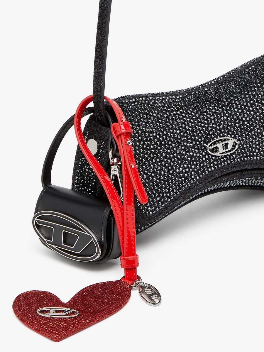 Diesel 1DR Micro Leather Charm, view 4