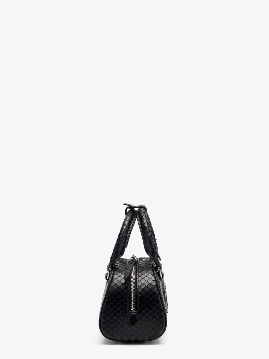 Diesel 1DR Dome python leather crossbody bag, view 4
