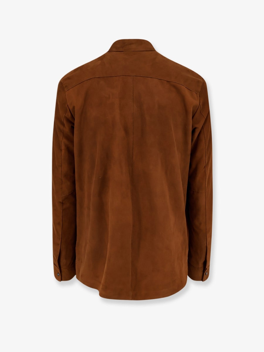 DFOUR Suede shirt, view 2