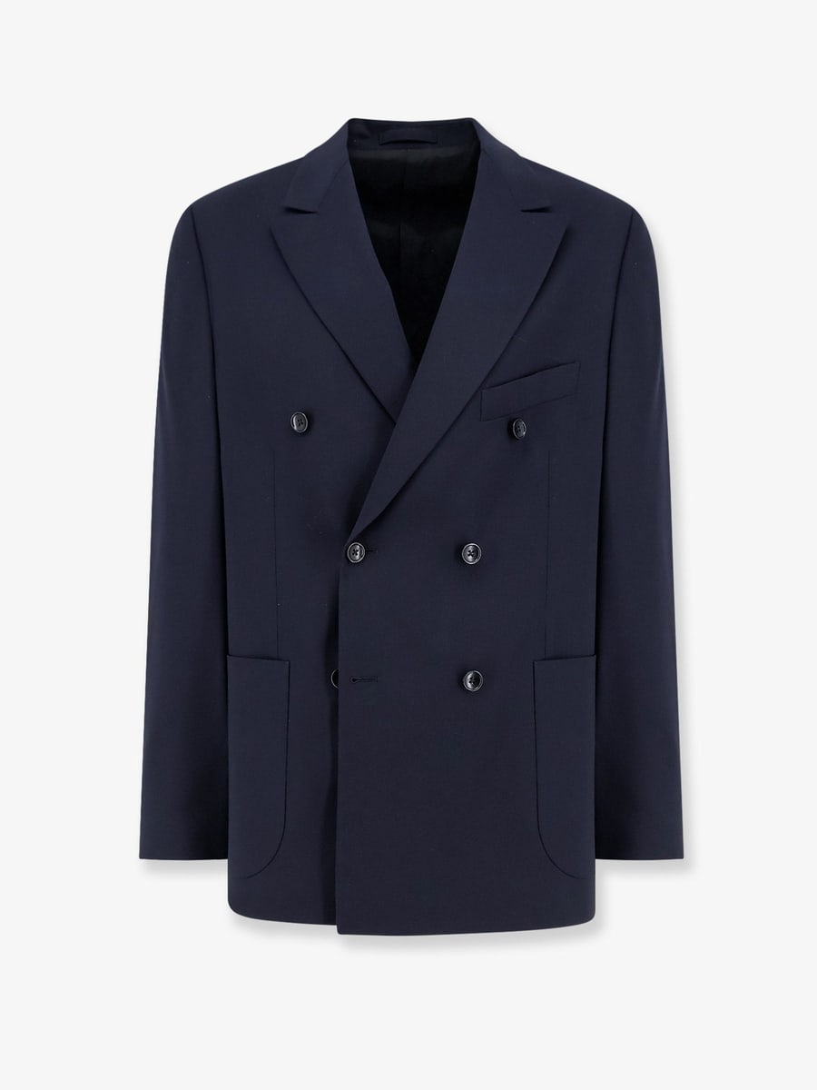 SEVEN GAUGE Stretch wool blazer