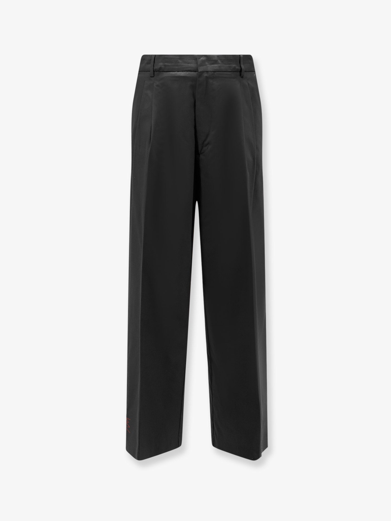 AMARANTO Cotton trousers