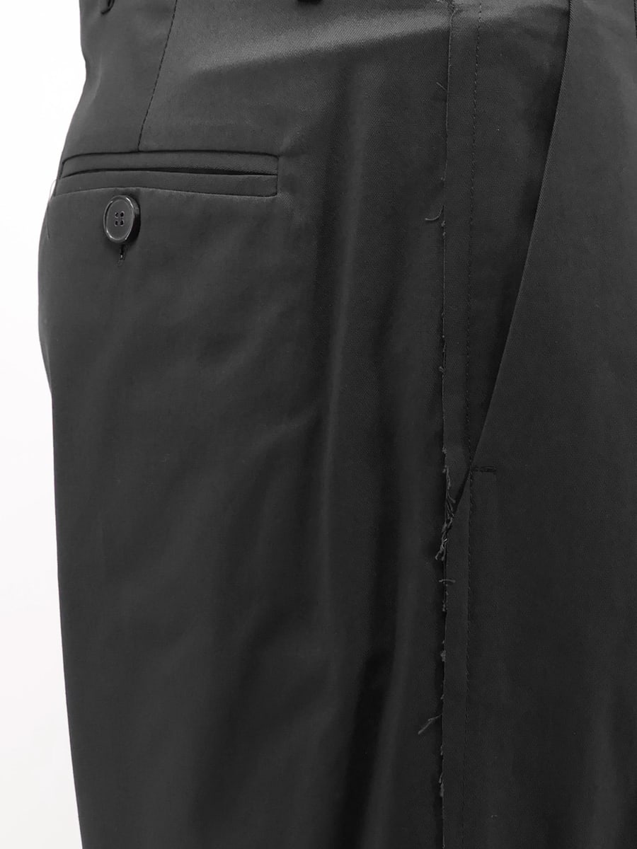 AMARANTO Cotton trousers, view 3