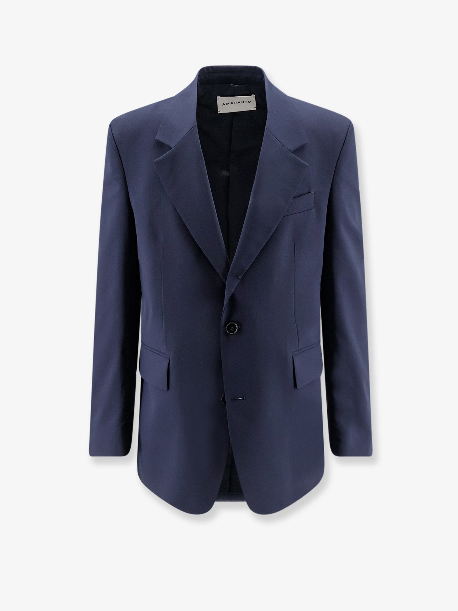 AMARANTO Virgin wool blend blazer
