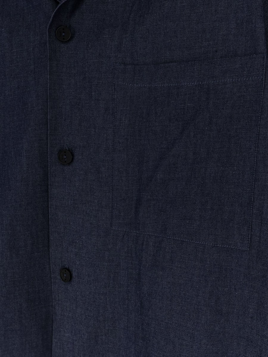 HEVO Blue denim shirt, view 3