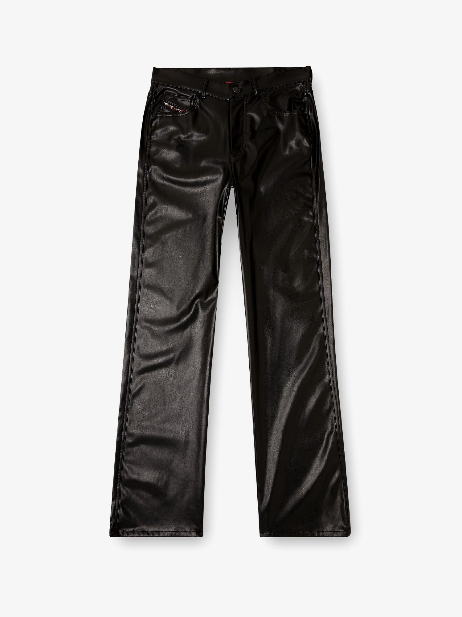 Diesel P-Lain faux-leather trousers