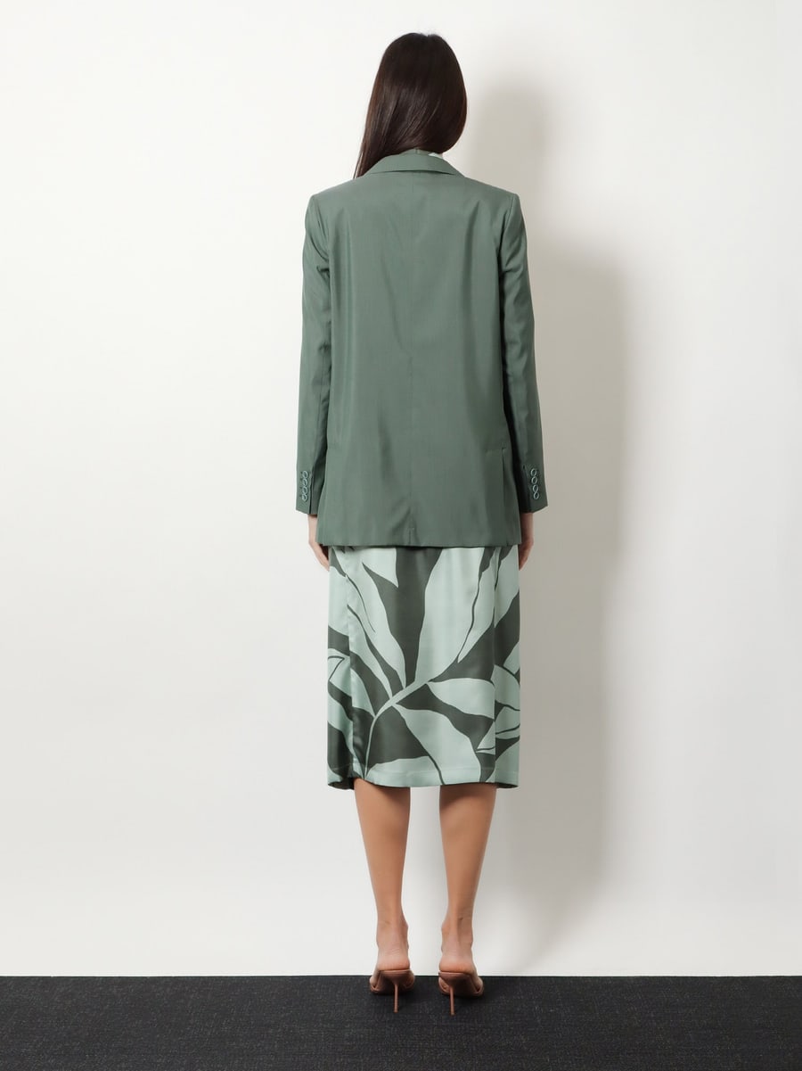 Max Mara Mxmalbata virgin wool and silk blazer, view 3