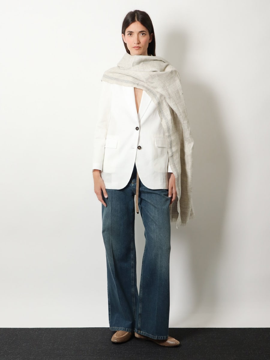 Brunello Cucinelli Cotton blazer, view 4