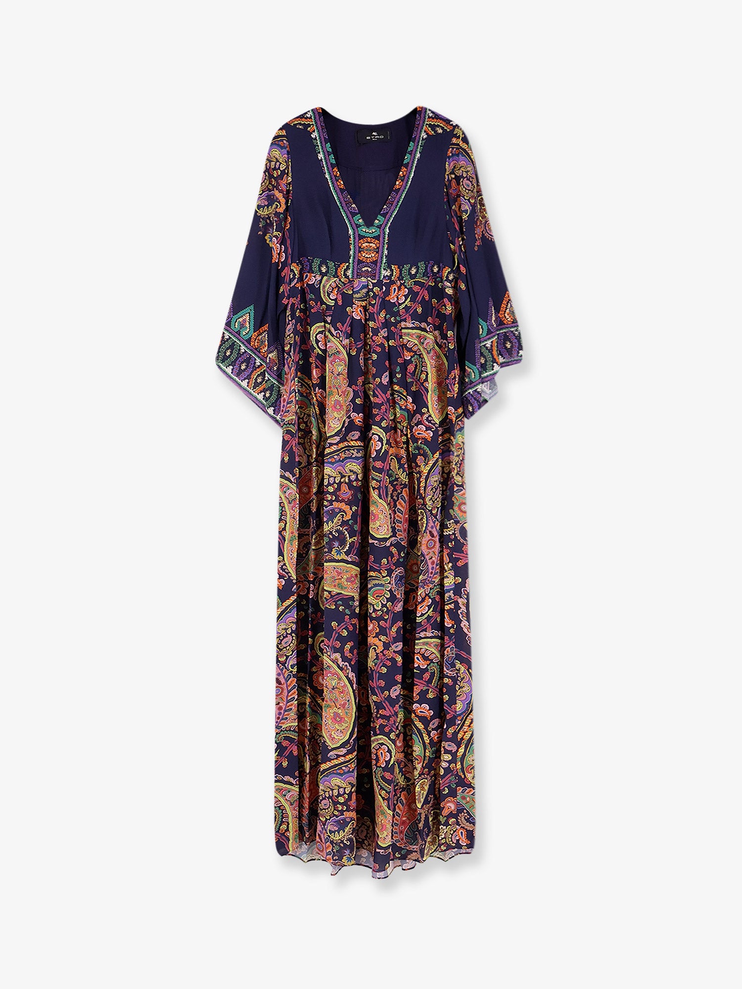 Etro Multicolor viscose long dress