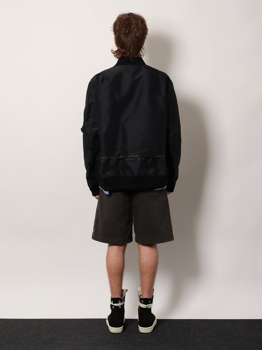 SACAI Nylon bomber jacket, view 3
